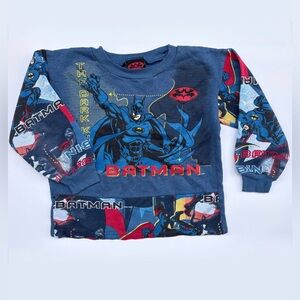 Vintage Batman Sweater - Size 5/6t
